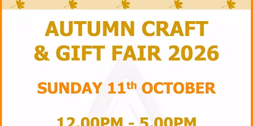 Autumn Craft and Gift Fair 2026