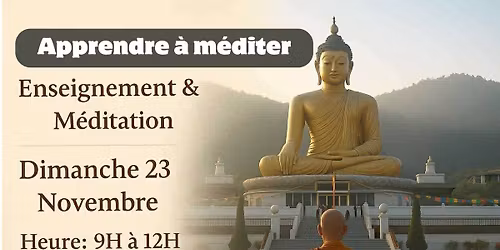 Atelier de m\u00e9ditation sur le calme mental - QU\u00c9BEC et EN LIGNE