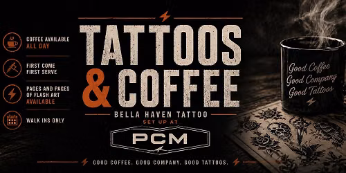 Tattoos & Coffee @ Perth County Moto