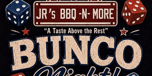 Bunco Wednesday at JR\u2019s-BBQ-N-More