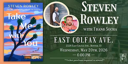 Steven Rowley with Frank Socha Live at Tattered Cover Colfax