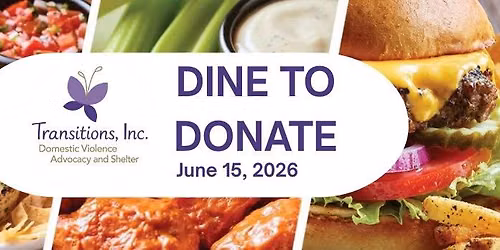 Dine to Donate & Support Survivors of Domestic Violence and Human Trafficking - Applebee's