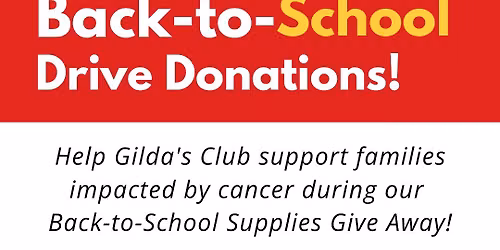 Back-to-School Supply Drive!