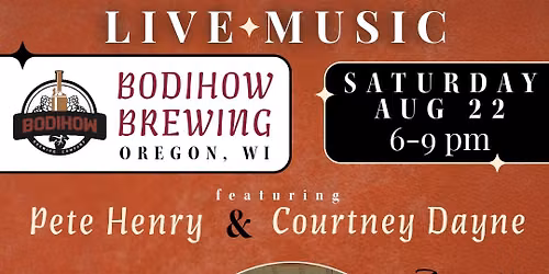 Live Music at BODIHOW | Pete Henry & Courtney Dayne \ud83c\udfb6