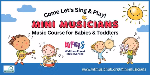 Mini Musicians Babies and Toddlers: Autumn Term 2026