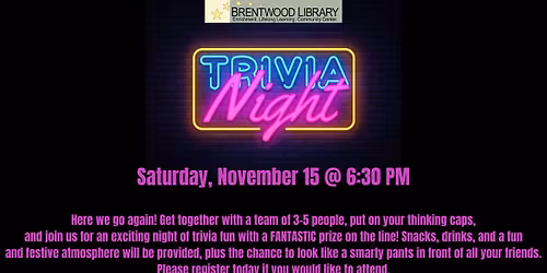 Trivia Night