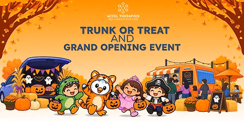 Accel Therapies Trunk or Treat and Grand Opening Event — Family fun in Boise, ID