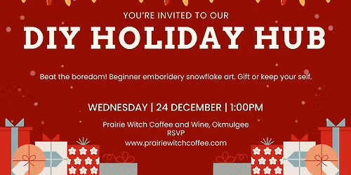 Snowflake Embroidery-DIY Holiday Hub