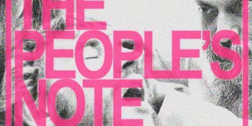 THE PEOPLE'S NOTE