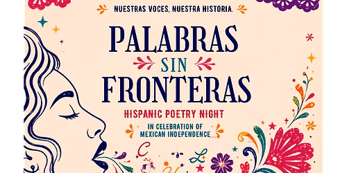 Palabras Sin Fronteras: A Night of Latino Poetry