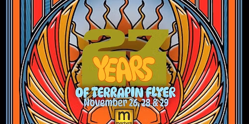 Terrapin Flyer 27th Anniversary at Martyrs Black Wednesday