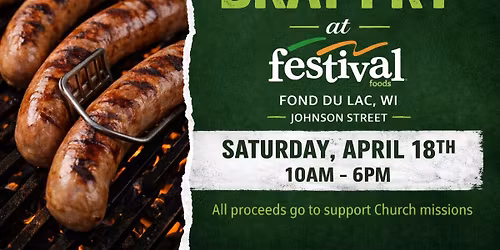 ERC Brat Fry at Festival Foods in Fond Du Lac, WI