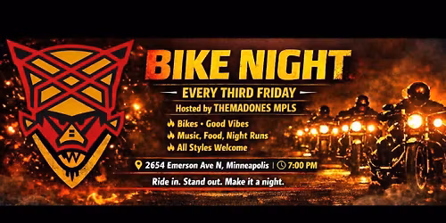 Bike Night Every 3rd Friday