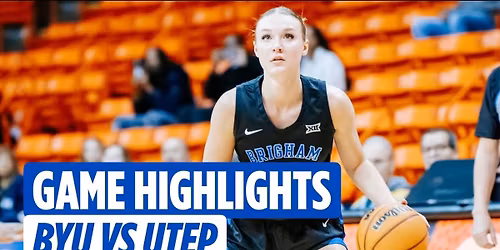 BYU Cougars Women's Basketball vs. UTEP Miners