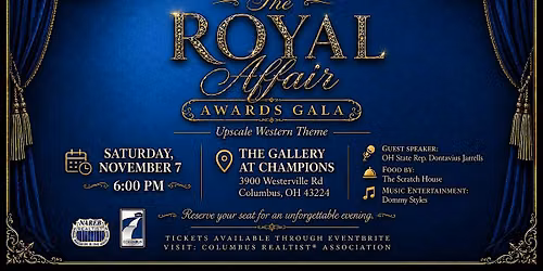 The Columbus REALTIST Association Presents: The Royal Affair - Awards Gala