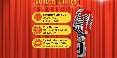 Comedy club M**der mystery
