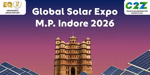 2026 \u2013 Indore \u2013 Global Solar Expo MP, Madhya Pradesh