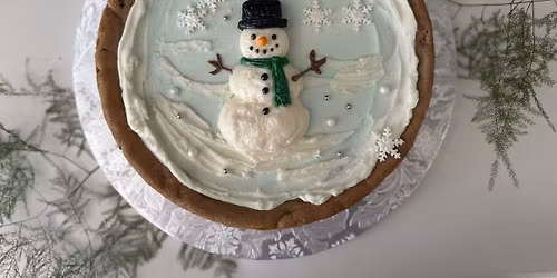 \u2744\ufe0f Frosted Cookie Cake Class