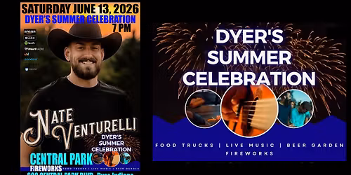 Nate Venturelli at Dyer's Summer Celebration 2026