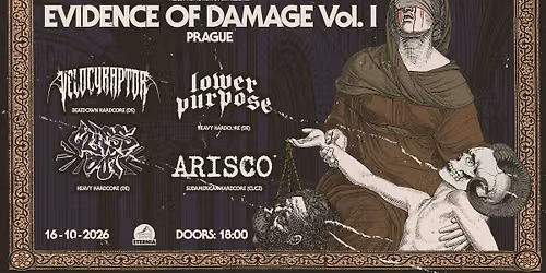 EVIDENCE OF DAMAGE VOL I. \/\/\/ PRAGUE - ETERNIA