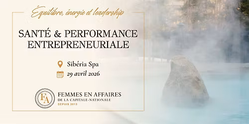Sant\u00e9 & Performance Entrepreneuriale
