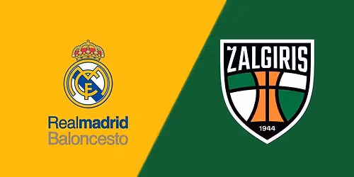 Real Madrid Baloncesto vs Zalgiris Kaunas Tickets