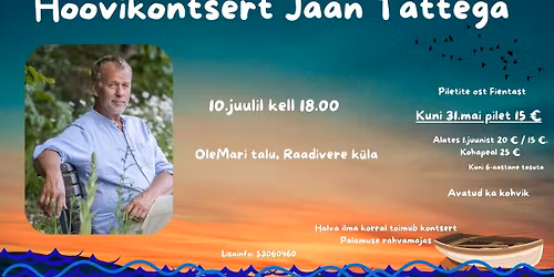 Hoovikontsert Jaan T\u00e4ttega