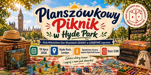 Plansz\u00f3wkowy Piknik w Hyde Park