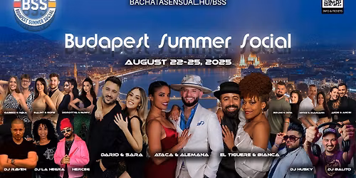 Budapest Summer Social 2025 - International Bachata Congress