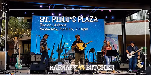 Barnaby and the Butcher, St. Philip's Plaza