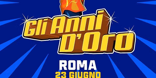 Gli Anni D'oro \u2022 Max Pezzali LIVE @Stadio Olimpico Roma