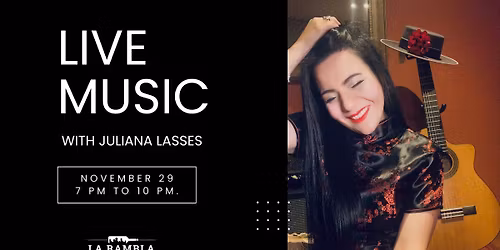 Live Music with Juliana Lasses
