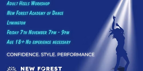 Adult Heels Dance Workshop in Lymington!