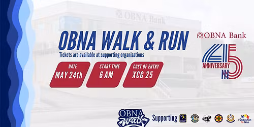 OBNA Walk & Run 2026 