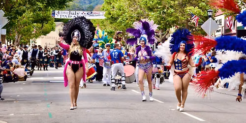 Samba Legal in the July 4th Parade Downtown Monterey