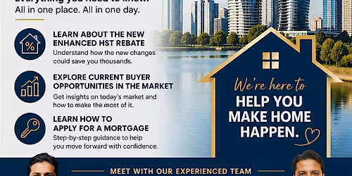 GTA First Time Home Buyer Event in Mississauga