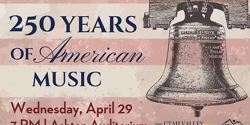 Utah Valley Handbell Choir: Celebrating 250 Years of American Music 