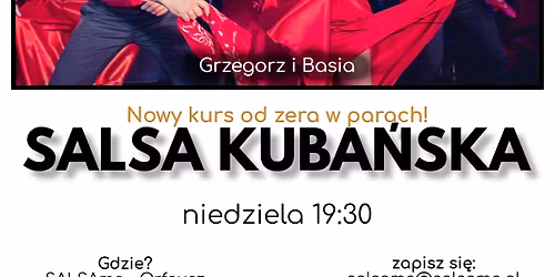 SALSA KUBA\u0143SKA | nowy kurs od zera! | SALSAme Dance Studio | start: listopad 2025