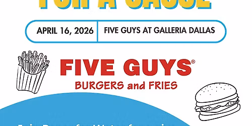 Five Guys Fundraiser