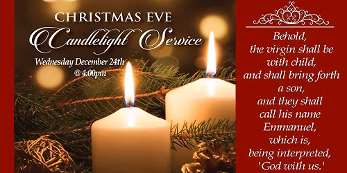 Christmas Eve Candlelight Service