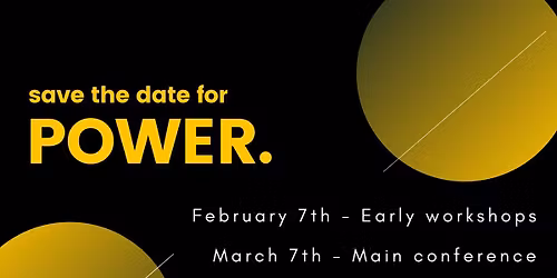 23rd Annual POWER Conference - Save the Date!