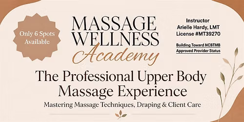 The Professional Upper Body Massage Experience (Pilot)