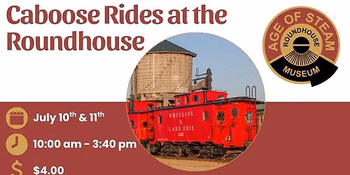 Caboose Rides at the Roundhouse