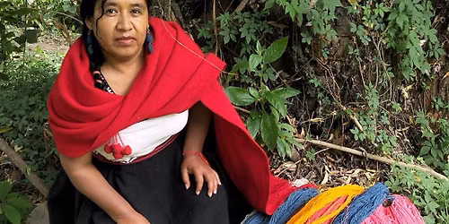 Live Weaving Demo with Avelina Mart\u00ednez Garc\u00eda