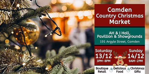 The Camden Country Christmas Market 2025