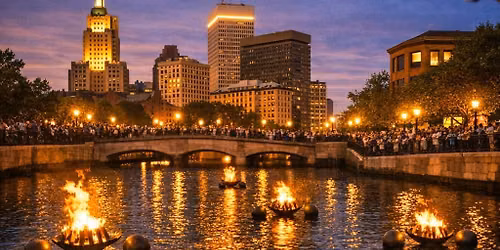 Partial WaterFire Boat Rides