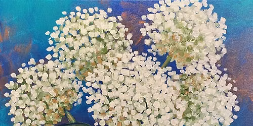 Paint and Sip: Graceful Hydrangeas
