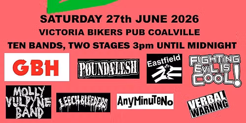 Never Mind the Festival with GBH