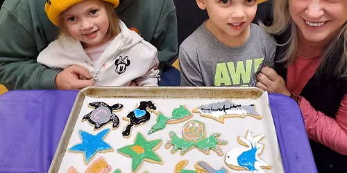 Royal Icing Cookies - Shark Week\/Underwater theme
