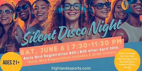 Silent Disco: Summer Fling (21+)